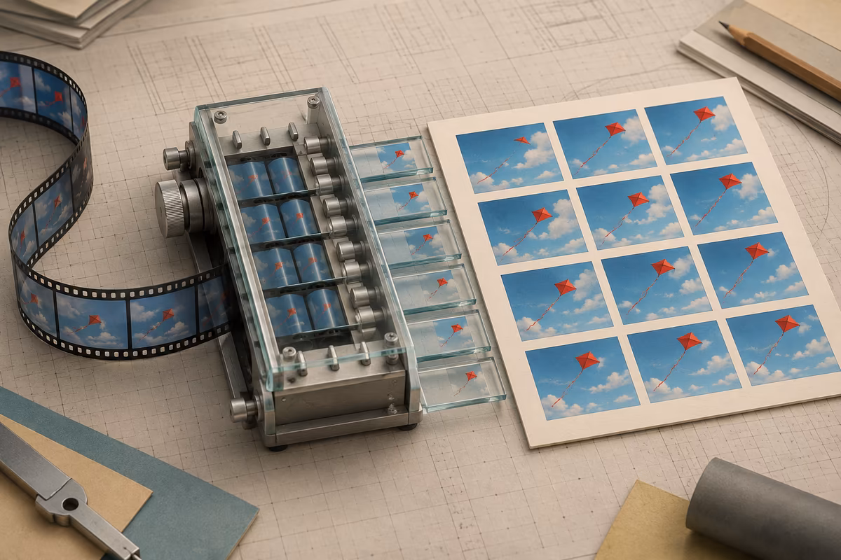 Batch frame extraction from video to multiple images