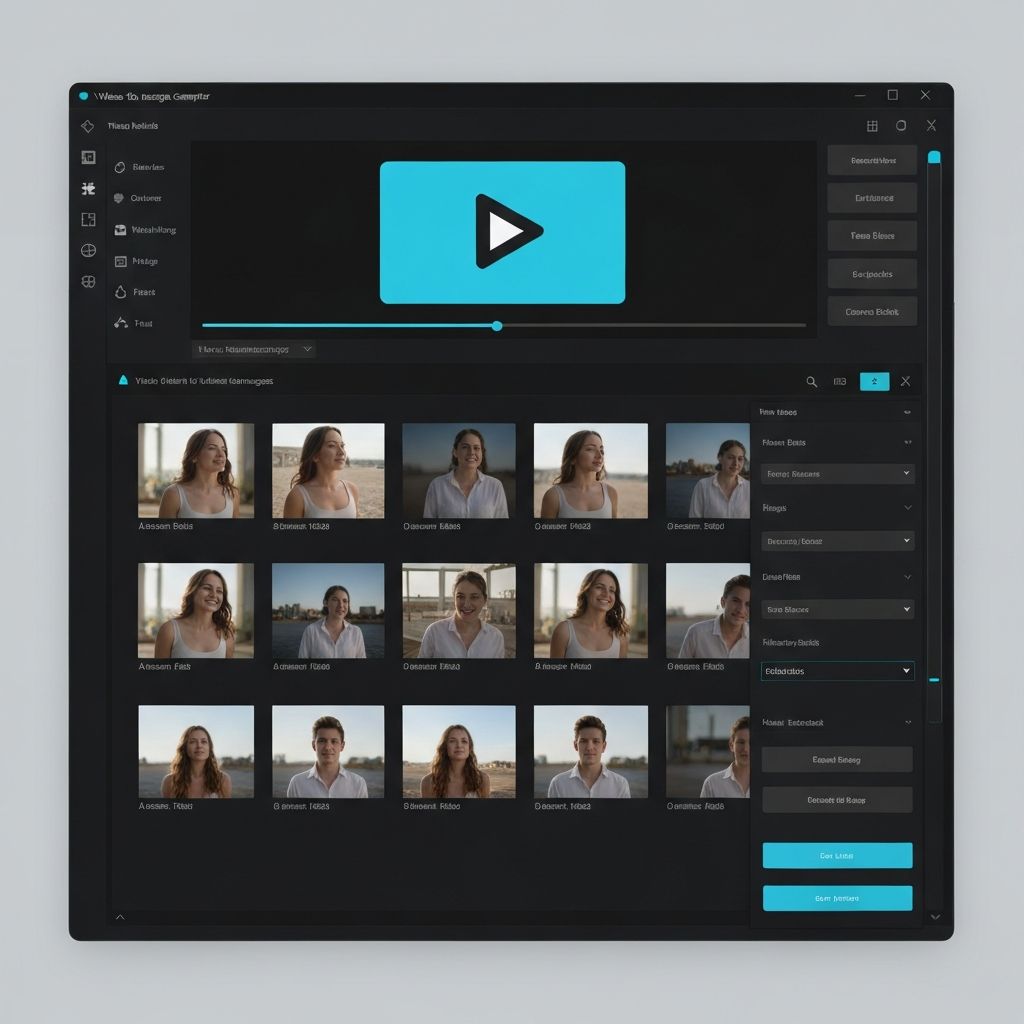 Video to JPG converter interface demonstration